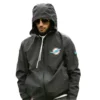 2025 Miami Dolphins Coach Mike McDaniel Black Jacket