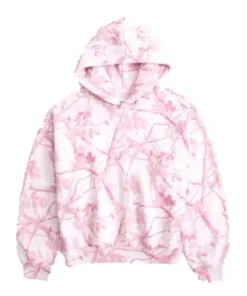 Abercrombie Light Pink Camo Hoodie