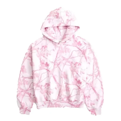 Abercrombie Light Pink Camo Hoodie