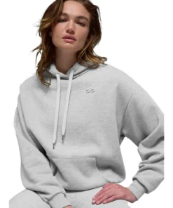 Alo Accolade Hoodie White Color