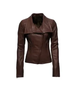 Arrow Lyla Michaels Brown Leather Jacket