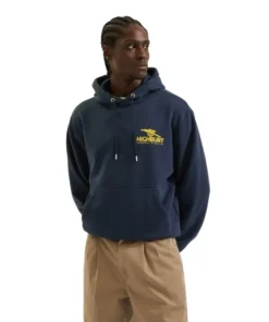 Arsenal Classics Navy East Stand Hoodie For Man