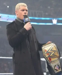 Cody Rhodes 2025 SmackDown Black Coat For Unisex