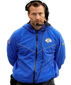 LA Rams 2025 Coach Sean McVay Blue Jacket