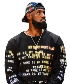 LeBron James Los Angeles Lakers Preseason 2025 Printed Sweatshirt For Woman