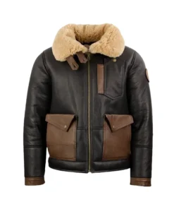 Men’s Shearling J-20 Pilot Sheepskin Jacket