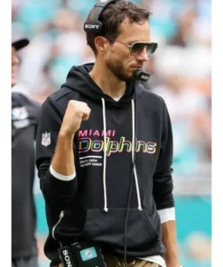 Mike McDaniel Dolphins 2025 Crucial Catch Hoodie unisex
