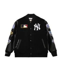 New York Yankees Black Out Varsity Jacket