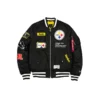 Pittsburgh Steelers New Era x Alpha Industries MA-1 Bomber Jacket