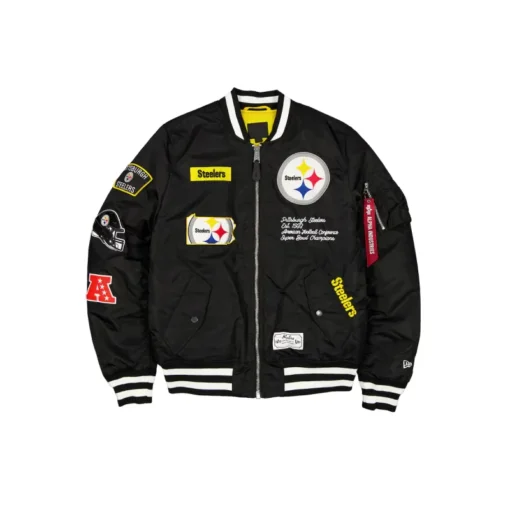 Pittsburgh Steelers New Era x Alpha Industries MA-1 Bomber Jacket