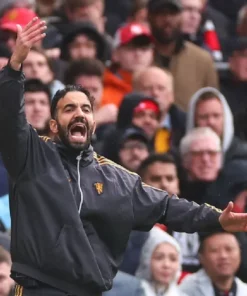 Ruben Amorim Manchester United 2025 Black Jacket