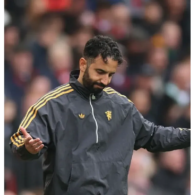 Ruben Amorim Manchester United 2025 Black Jacket For Boy