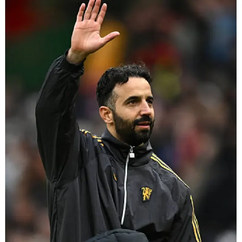 Ruben Amorim Manchester United 2025 Black Jacket For Man