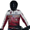 San Francisco 49ers Moto Jacket unisex