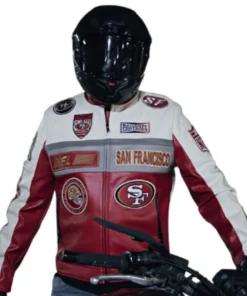 San Francisco 49ers Moto Jacket unisex