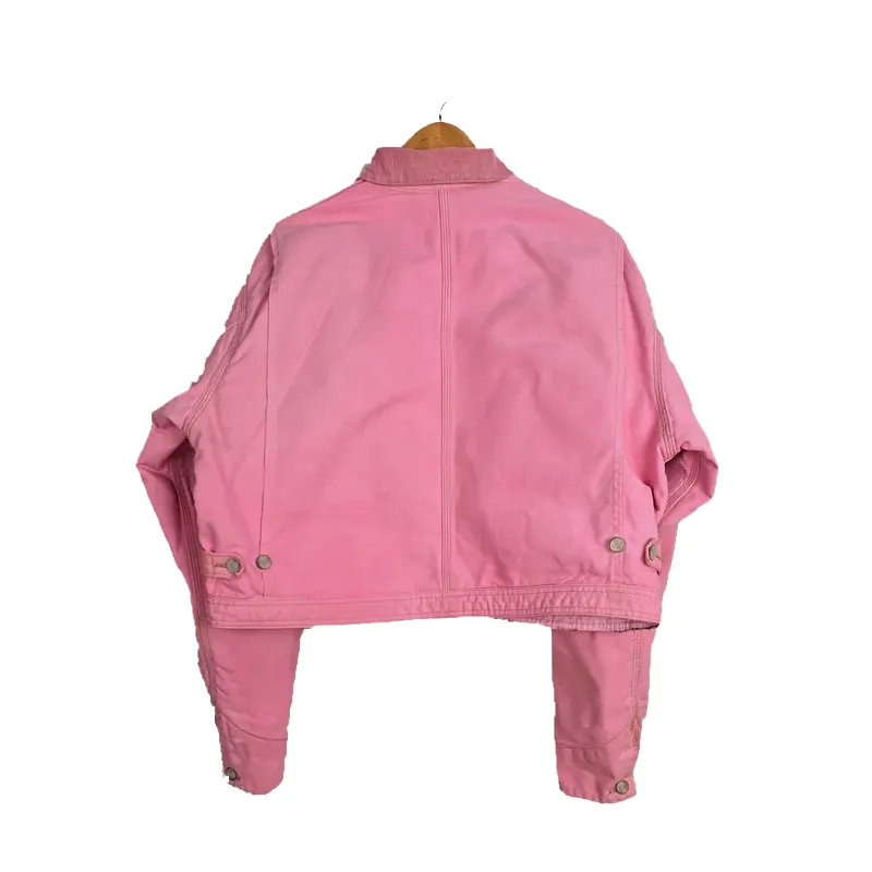 Vintage Carhartt x NY Yankees Crop Jacket For Woman PInk