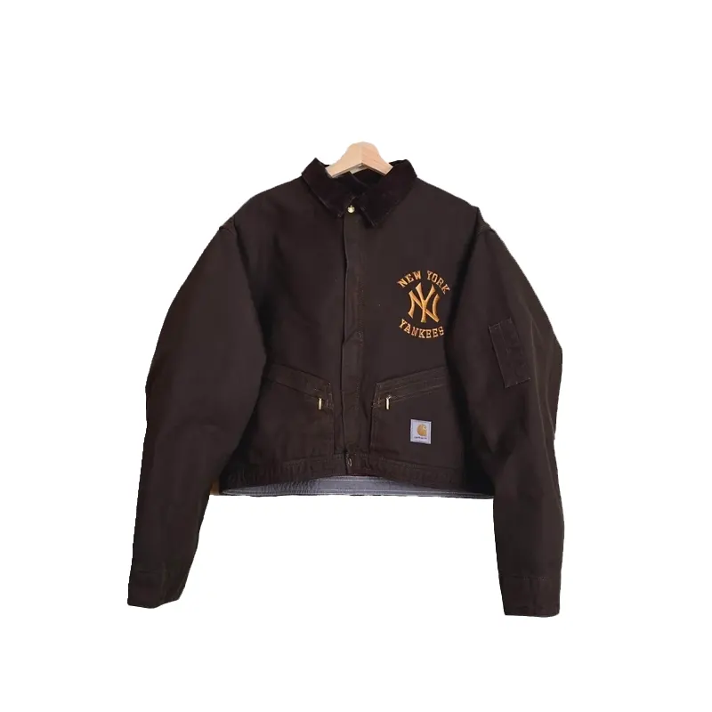 Vintage Carhartt x NY Yankees Crop Jacket